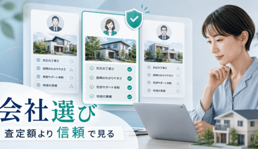 不動産会社の選び方｜査定額に頼らず信頼できる会社を見極める判断基準